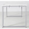 Schäfer Shop Bureau Genius Modena Flex, réglable en hauteur, forme rectangulaire, pied en forme d'étrier, largeur 1200 mm, blanc