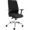 Schäfer Shop Bureaustoel Select SSI Proline Edition 10, met armleuningen, synchroonmechanisme, ergonomische zitting, netrugleuning, zwart/zilver