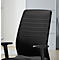 Schäfer Shop Bureaustoel Select SSI Proline Edition 10, met armleuningen, synchroonmechanisme, zitting met bekkensteun, netrugleuning, zwart/zilver