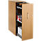 Schäfer Shop Caisson haut Genius TETRIS WOOD, 3 tiroirs + 1 tiroir à ustensiles, L 424 x P 803 x H 1296 mm, hêtre