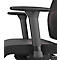 Schäfer Shop Chaise de bureau Select T4, avec accoudoirs, mécanisme synchrone, siège multicouche, soutien lombaire Airpressure, noir