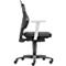 Schäfer Shop Chaise de travail Genius, sans accoudoirs, mécanisme auto-synchrone, roulettes doubles, similicuir, noir