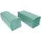 Schäfer Shop Essuie-mains en papier Pure plié en zigzag, 1 épaisseur, L 250 x l 230 mm, résistant à la déchirure, 5000 feuilles, vert