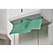 Schäfer Shop Essuie-mains en papier Pure plié en zigzag, 1 épaisseur, L 250 x l 230 mm, résistant à la déchirure, 5000 feuilles, vert