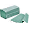 Schäfer Shop Essuie-mains en papier Pure plié en zigzag, 1 épaisseur, L 250 x l 230 mm, résistant à la déchirure, 5000 feuilles, vert
