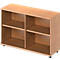 Schäfer Shop Étagère Genius TETRIS WOOD, 2 HC, hauteur avec patins, L 1200 mm, finition hêtre