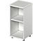 Schäfer Shop Étagère Genius TETRIS WOOD, 2 HC, hauteur avec patins, L 400 mm, gris clair