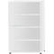 Schäfer Shop Étagère Select, 4 HC, L 800 x P 420 x H 1514 mm, blanc