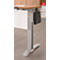 Schäfer Shop Genius Accentlijsten PLANOVA ERGOSTYLE, voor bureautafel, tweetraps verstelbaar, 6 stuks, grafiet