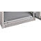 Schäfer Shop Genius armario con puerta giratoria FS, acero, mirilla, agujeros de ventilación, AN 545 x F 520 x AL 1950 mm, 5 OH, aluminio blanco/aluminio blanco, hasta 250 kg 