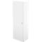 Schäfer Shop Genius armario de doble puerta TETRIS WALL, 5 alturas de archivo, bisagra de puerta a la izquierda, ancho 600 x fondo 440 x alto 1880 mm, blanco