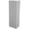 Schäfer Shop Genius Armario de puertas batientes TETRIS WALL, 5 HC, ancho 600 x fondo 440 x alto 1880 mm, bisagra de puerta a la izquierda, gris claro