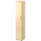 Schäfer Shop Genius Armario de puertas batientes TETRIS WOOD, 6 AA, An 400 x P 421 x Al 2270 mm, altura incl. deslizador, puerta a la izquierda, acabado en arce 