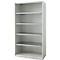 Schäfer Shop Genius Armoire à étagères FS, acier, avec trous d'aération, L 1055 x P 520 x H 1950 mm, 5 HC, gris clair, jusqu'à 500 kg 