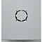 Schäfer Shop Genius Armoire à portes battantes FS, acier, avec trous d'aération, L 1055 x P 420 x H 1105 mm, 3 HC, blanc-aluminium/gris anthracite, jusqu'à 450 kg