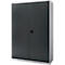 Schäfer Shop Genius Armoire à portes battantes FS, acier, avec trous d'aération, L 1343 x P 420 x H 1950 mm, 5 HC, blanc-aluminium/gris anthracite, jusqu'à 450 kg