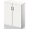 Schäfer Shop Genius Armoire à portes battantes TETRIS SOLID, 3 HC, l. 1000 mm, verrouillable, avec plateau de finition
