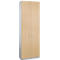 Schäfer Shop Genius Armoire à portes battantes TETRIS SOLID, corps en acier, 6 HC, l. 800 mm, verrouillable, coloris érable/alu blanc 