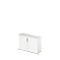 Schäfer Shop Genius Armoire à portes battantes TETRIS WOOD, 2 HC, hauteur (patins inclus), l. 1200 mm, blanc