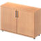 Schäfer Shop Genius Armoire à portes battantes TETRIS WOOD, 2 HC, hauteur (patins inclus), l. 1200 mm, coloris hêtre