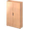 Schäfer Shop Genius Armoire à portes battantes TETRIS WOOD, 5 HC, hauteur incl. patins, L 1200 mm, décor hêtre