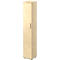 Schäfer Shop Genius Armoire à portes battantes TETRIS WOOD, 6 HC, l. 400 x P 421 x H 2270 mm, hauteur (patins inclus), porte fixée à gauche, coloris érable 