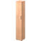 Schäfer Shop Genius Armoire à portes battantes TETRIS WOOD, 6 HC, l. 400 x P 421 x H 2270 mm, hauteur (patins inclus), porte fixée à gauche, coloris hêtre 