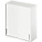 Schäfer Shop Genius Armoire à portes coulissantes à poser TETRIS WOOD, 3 HC, l. 1000 mm, blanc