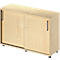Schäfer Shop Genius Armoire à portes coulissantes TETRIS WOOD, 2 HC, l. 1200 mm, hauteur (patins inclus), coloris érable