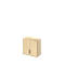 Schäfer Shop Genius Armoire à poser TETRIS WOOD, 2 HC, l. 800 mm, verrouillable, coloris érable