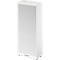 Schäfer Shop Genius Armoire à rideau coulissant vertical TETRIS WOOD, 4,5 HC, H 1910 mm, hauteur (patins inclus), blanc