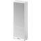 Schäfer Shop Genius Armoire à rideau coulissant vertical TETRIS WOOD, 5,5 HC, H 2270 mm, hauteur (patins inclus), gris clair