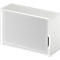 Schäfer Shop Genius Armoire à rideau d'extension TETRIS WOOD, 2 HC, l. 1200, blanc