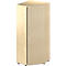 Schäfer Shop Genius Armoire d'angle TETRIS WOOD, 5 HC, l. 800 x H 1910 mm, hauteur (patins inclus), coloris érable 