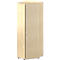 Schäfer Shop Genius Armoire d'angle TETRIS WOOD, 6 HC, l. 800 x H 2270 mm, hauteur (patins inclus), coloris érable 