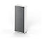 Schäfer Shop Genius Armoire-vestiaire TETRIS WOOD, 5 HC, H 1910 mm, hauteur (patins inclus), blanc/graphite 