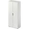Schäfer Shop Genius Armoire-vestiaire TETRIS WOOD, 5 HC, H 1910 mm, hauteur (patins inclus), gris clair 