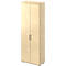 Schäfer Shop Genius Armoire-vestiaire TETRIS WOOD, 6 HC, H 2270 mm, hauteur (patins inclus), coloris érable 
