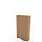 Schäfer Shop Genius Armoires à portes battantes TETRIS WALL, 6 hauteurs de classeurs, charnière de porte côté droit, l. 1200 x P 440 x H 2250 mm, coloris hêtre