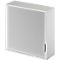 Schäfer Shop Genius Aufsatz-Querrolladenschrank TETRIS WOOD, 3 OH, B 1200 x T 421 x H 1110 mm, lichtgrau