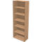 Schäfer Shop Genius Bibliothèque étagère TETRIS WALL, 6 HC, l. 800 x P 420 x H 2250 mm, hêtre