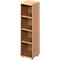 Schäfer Shop Genius Bibliothèque étagères TETRIS SOLID, panneau de particules, 4 HC, l. 400 x P 421 x H 1520 mm, décor hêtre