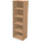 Schäfer Shop Genius Bibliothèque TETRIS WALL, 5 HC, L 600 x P 420 x H 1880 mm, décor hêtre