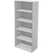 Schäfer Shop Genius Bibliothèque TETRIS WALL, 5 HC, L 800 x P 420 x H 1880 mm, gris clair