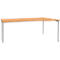 Schäfer Shop Genius Bureau asymétrique MODENA FLEX, extension à droite, hêtre 
