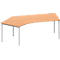 Schäfer Shop Genius Bureau d’angle MODENA FLEX 135°, extension à gauche, hêtre 