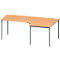 Schäfer Shop Genius Bureau d'angle MODENA FLEX 90°, approche à droite, L 2000 mm, hêtre/anthracite