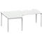 Schäfer Shop Genius Bureau d'angle MODENA FLEX 90°, approche à gauche, L 2000 mm, gris clair