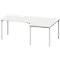 Schäfer Shop Genius Bureau d’angle MODENA FLEX 90°, extension à droite, l. 2000 mm, gris clair 
