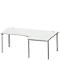Schäfer Shop Genius Bureau d'angle MODENA FLEX 90°, ouverture à droite, L 2000 mm, gris clair